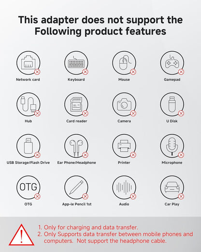 LERTOSEN [MFi Certified] USB C to Lightning Adapter,27W Fast Charging & Data Sync,Lightning to Type C Cable for iPhone 14/13/12/11/iPad/Airpods,Anti-Lost Holder,Not for Audio/Headphone/OTG,4 Pack