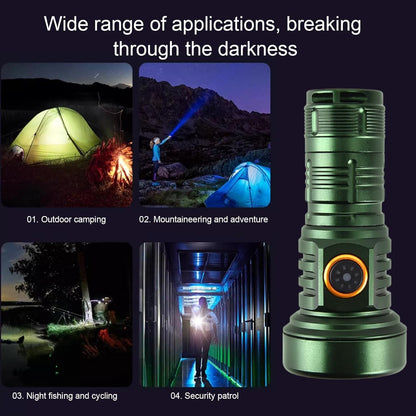 Generico Flashlight Keychains, Ultra Bright Light, 5 Mode LED Torch, Pocket Key Light, Outdoor Tool for Camping, Hiking, Walking, Backpacking, Travel, Gear 1.57x0.98x3.54 inches