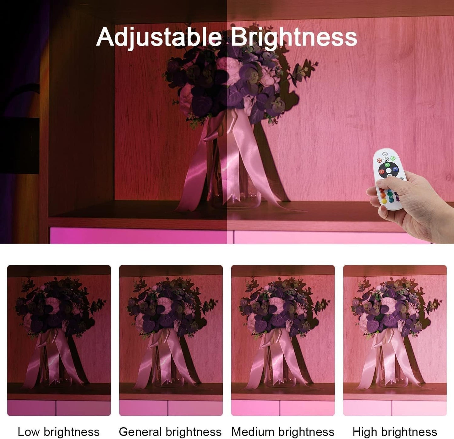 UanTii Tuya Smart Sunset Lamp Wireless Bluetooth Sunset Projector RGB Rainbow Atmosphere Led Light for Home Decoration App Control