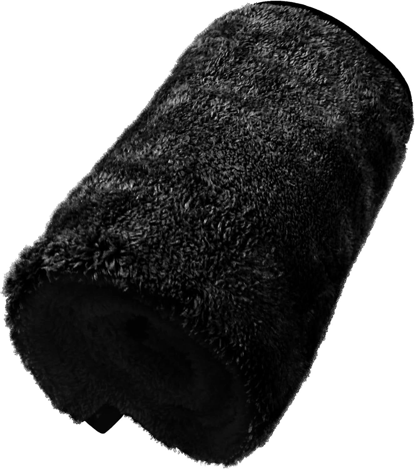 Microfiber Plush Car Drying Towel Cleaning Towels Super Absorbent Auto Detailing Towel 40x60cm Black