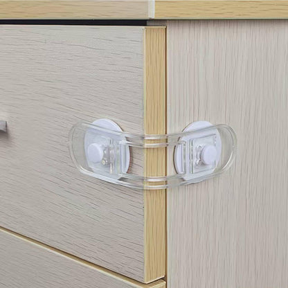Child Safety Cabinet Locks - (10 Pack 11cm) Baby Proofing Latches to Drawer Door Fridge Oven Toilet Seat Kitchen Cupboard Appliance Trash Can with 3M Adhesive - Adjustable Strap No Drill No Tool