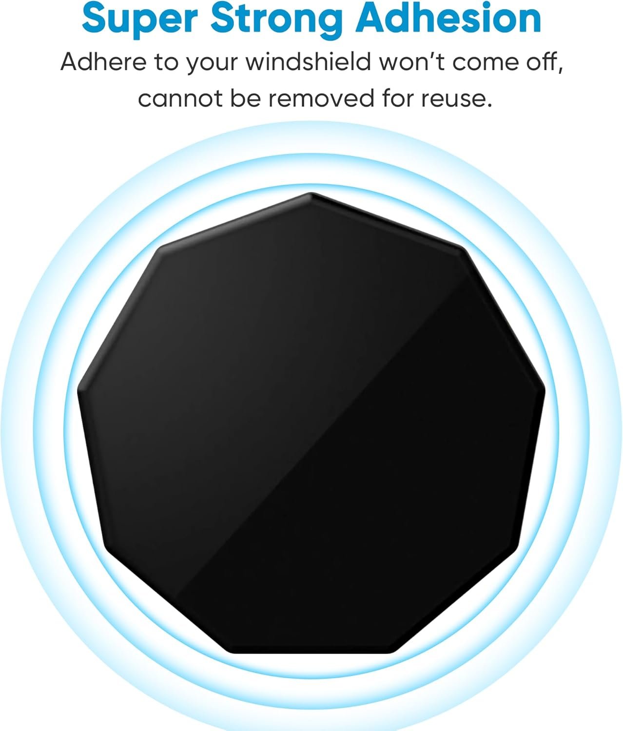 4 Pack Adhesive Replacement Magnet Piece for Garmin Low-Profile Magnetic Mount,Only Windshield Sticky Piece No Mount,for Garmin Dash Cam Mount 45/46/47/55/56/57/65W/66W/67W/Tandem/Speak Plus