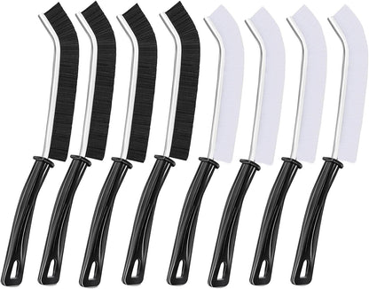 8Pcs Cleaning Brush - Multifunctional Gap Cleaning Brush, Hard Bristle Crevice Cleaning Brush, Grout Cleaner Brush for Shutter Door Window Track Kitchen Bathroom, Cleaning Tools for Household Use