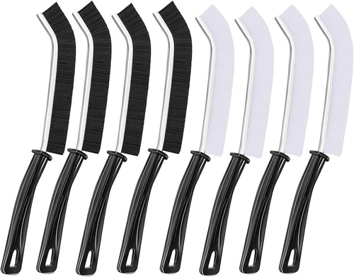 8Pcs Cleaning Brush - Multifunctional Gap Cleaning Brush, Hard Bristle Crevice Cleaning Brush, Grout Cleaner Brush for Shutter Door Window Track Kitchen Bathroom, Cleaning Tools for Household Use
