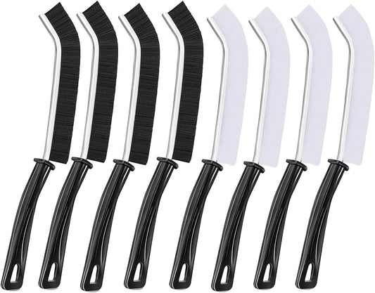 8Pcs Cleaning Brush - Multifunctional Gap Cleaning Brush, Hard Bristle Crevice Cleaning Brush, Grout Cleaner Brush for Shutter Door Window Track Kitchen Bathroom, Cleaning Tools for Household Use