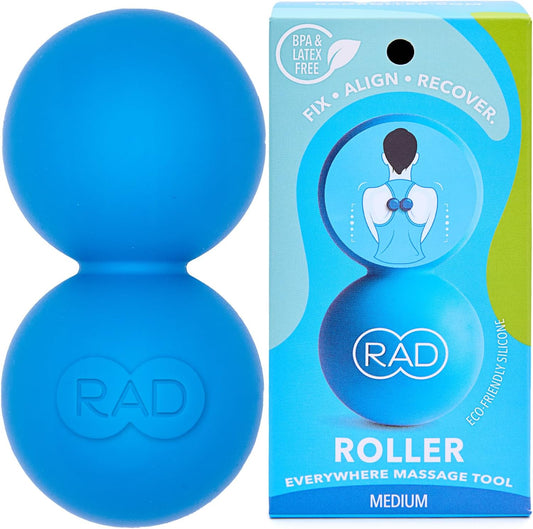 RAD Roller Original I Myofascial Release Tool I Medium Density I Self Massage Mobility and Recovery