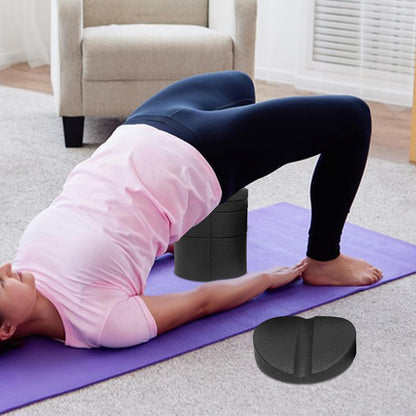 Yoga Back Roller - Rulli in Schiuma Regolabili per Massaggio Muscolare | Attrezzatura Ergonomica Per Stretching, Attrezzi Fitness Per Palestra Casa E Studio Pilates Yoga
