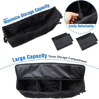 JeCar Trunk Organizer Bag Storage Accessories for 1997-2006 Jeep Wrangler TJ Passenger Side