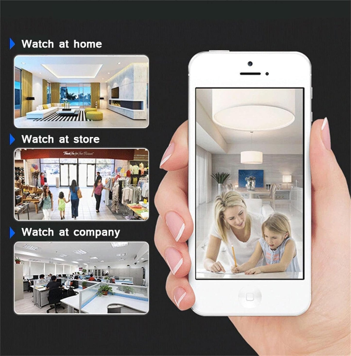 Spy Focus Camera,Spyfocus Magnetic Mini Security Camera Outdoor,Camtrix Magnetic Mini Security Camera,Night Vision Motion Detection Security Cam Covert Cameras with App for Home Indoor Outdoor (2PC)