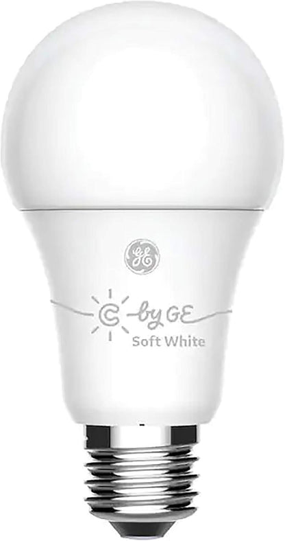GE C Starter Kit Remote with 60-Watt EQ A19 Soft White Dimmable Smart LED Light Bulb