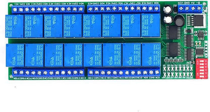 CHENZILIN RS485 Relays Module DC12V 32/16/8 Channel for Automation Home with RTU Control
