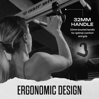 Vynxus: Ultimate Pull Up Handles | Heavy-Duty Pull Up Grips for Pull-up Bars, Barbells, Cable Machines, and Resistance Bands | Safe, Portable Pull Up Bar Grips for Home Gym, Office, or Travel