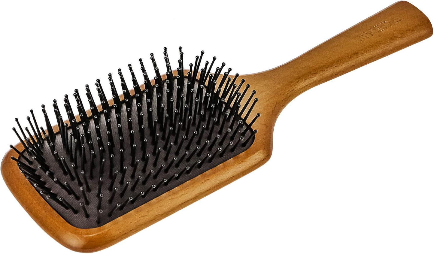 Aveda Wooden Paddle Brush | Detangling, Smoothing Brush | Straightening, Blow Drying | All Hair Types