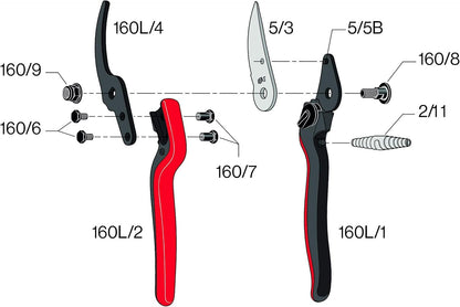 Felco F160L Essential Large Hands Pruner