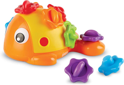 Learning Resources LER9093 Finn The Fine Fish, Sensory & Fine Motor Toy, Ages 18 Months+, OSFA