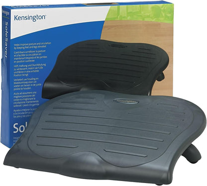 Kensington SoleSaver Ergonomic Footrest (K56152US), Gray, Large