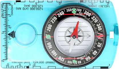 Small Compass for Hiking,Precise Portable Orienteering Compass - Lightweight Travel Supplies, User Friendly Camping Gear for Mountaineering