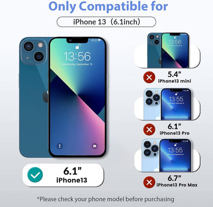 [ 3+3 Pack] LK 3Pack iPhone 13 Screen Protector 6.1-inch with 3Pack Camera Lens Protector, Anti-Scratch Easy-Installation,9H Hardness, HD Tempered Glass Film