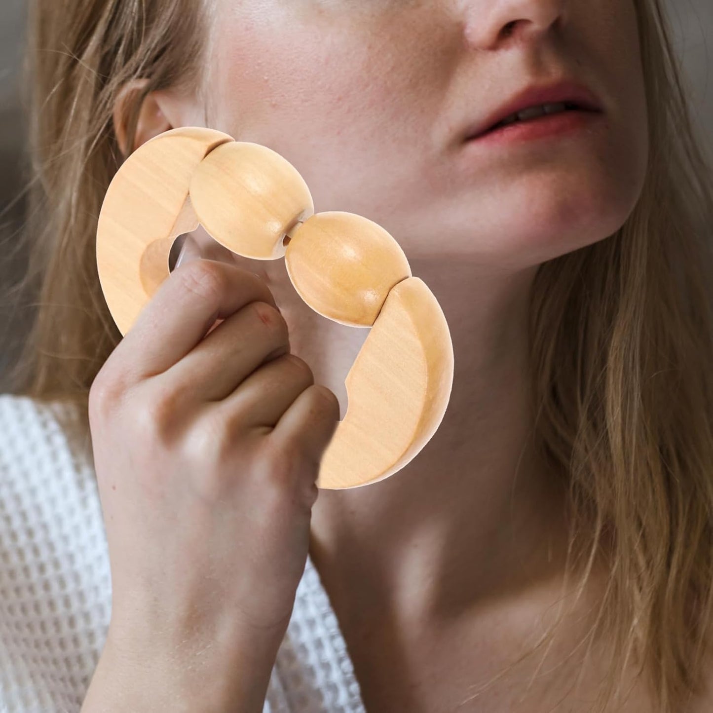Holibanna 2 Pezzi strumento di massaggio massaggiante gamba corpo massaggiatore a rulli Massaggio al collo e alle spalle massaggianti per le gambe strumenti di massaggio 1 pz