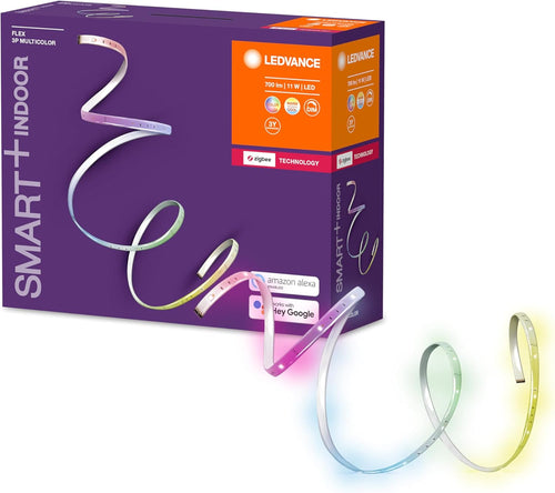 Ledvance Smart Flex RGBW Zigbee LED Strip, Coloured Light, Base Kit, 180 cm