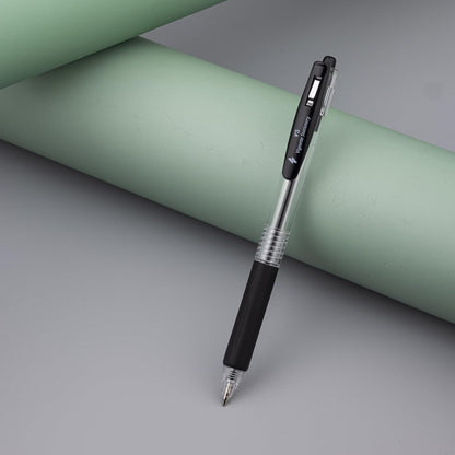 Vignette Stationery Black Ballpoint Pens, 1.0mm Tip, Retractable, Extra Smooth, Quick Dry Ink, Oil Base, Waterproof, Non-Bleeding, 20 Value Pack, School Office University Student Admin Writing Pen