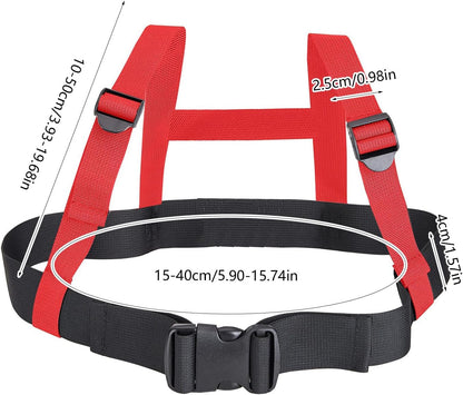 Children Walking Harness - Toddler Assist Strap for Learning to Walk, Kids Becycle Safety Training Support Tool, Infent Balance Belt for Outdoor Activities, Secure Adjustable Baby Helper Trainer