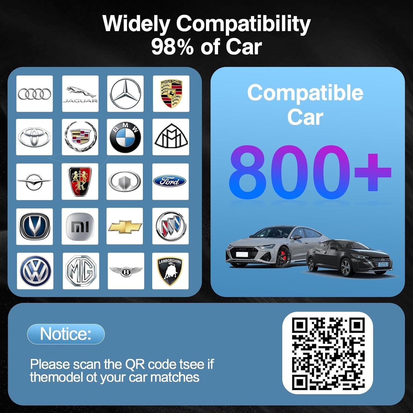 Android Auto Wireless Adapter for Factory Wired Car, Converts Wired to Wireless AndroidAuto, Plug & Play 2024 Wireless Control Dongle Fit for Cars from 2017 & for Android 11+