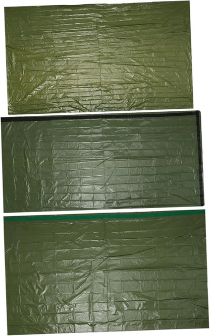 Emergency Tent Set Outdoor Tents Emergency Tent Portable Outdoor Sleeping Blanket Camping Tents Portable Sleeping Bag Travel Insulation Pe Tear-Resistant Material Warm Blanket