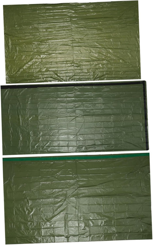 Emergency Tent Set Outdoor Tents Emergency Tent Portable Outdoor Sleeping Blanket Camping Tents Portable Sleeping Bag Travel Insulation Pe Tear-Resistant Material Warm Blanket