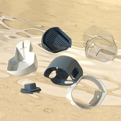 NVOQILIN Alimentatore per acqua per gatti Alimentatore automatico per gatti e acqua Dispenser di acqua per gatti Alimentazione per gatti Irrigazione Alimentatore per animali domestici Supporto per