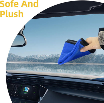 8PCS Car Interior Detailing Kit, Dash Duster for Car Interior Detail Brush with Car Cleaning Gel Automotive Detailing Supplies Kit for Auto, Truck, SUV, RV - Car Gifts for Women