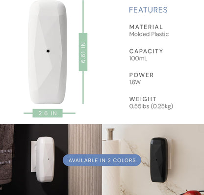 Air Esscentials The Diamond, Smart Scent Air Machine for Home & Office, Waterless Fragrance Oil Diffuser, Aromatherapy Diffuser with Oils & Bluetooth Control, Covers 500+ Sq. Ft., White
