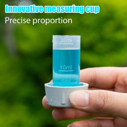 Pump Up Sprayer, Fine Mist Spray Bottle, Handheld Plant Mister, Measuring Cup Watering Can 10.24x6.1x12.99 Inchesfor Lawn Care, Car Washing, Yard Cleaning, and Outdoor Activities