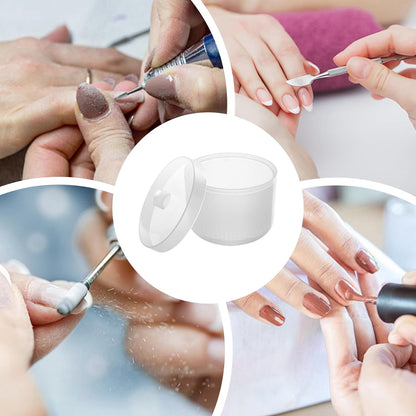 Nail Tool Sterilizer Box, portatile a lungo termine per la pulizia del contenitore, Clippers Files and Scissors, 3,5 x 2,64 Inches for Use in Travel Salon Pedicure Home Personal Nail Care Routines