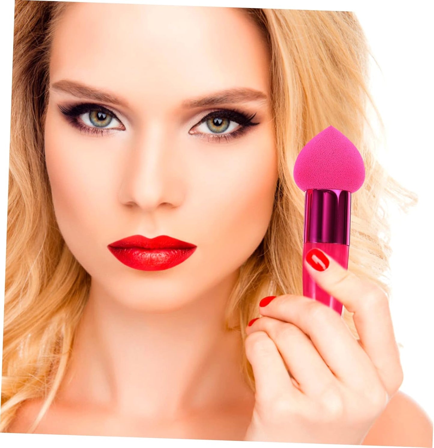 NULYLU Spugne Per Trucco Set Di 3 Pezzi Di Spugne Per Fondotinta Spugnette Per Make Up Accessori Per Trucco Femminile