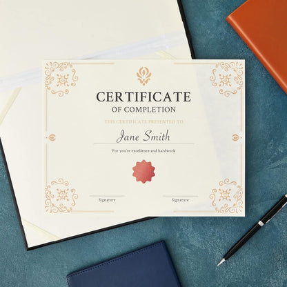 Vintage Stationery Paper (White, 8.5 x 11 in, 96 Sheets)