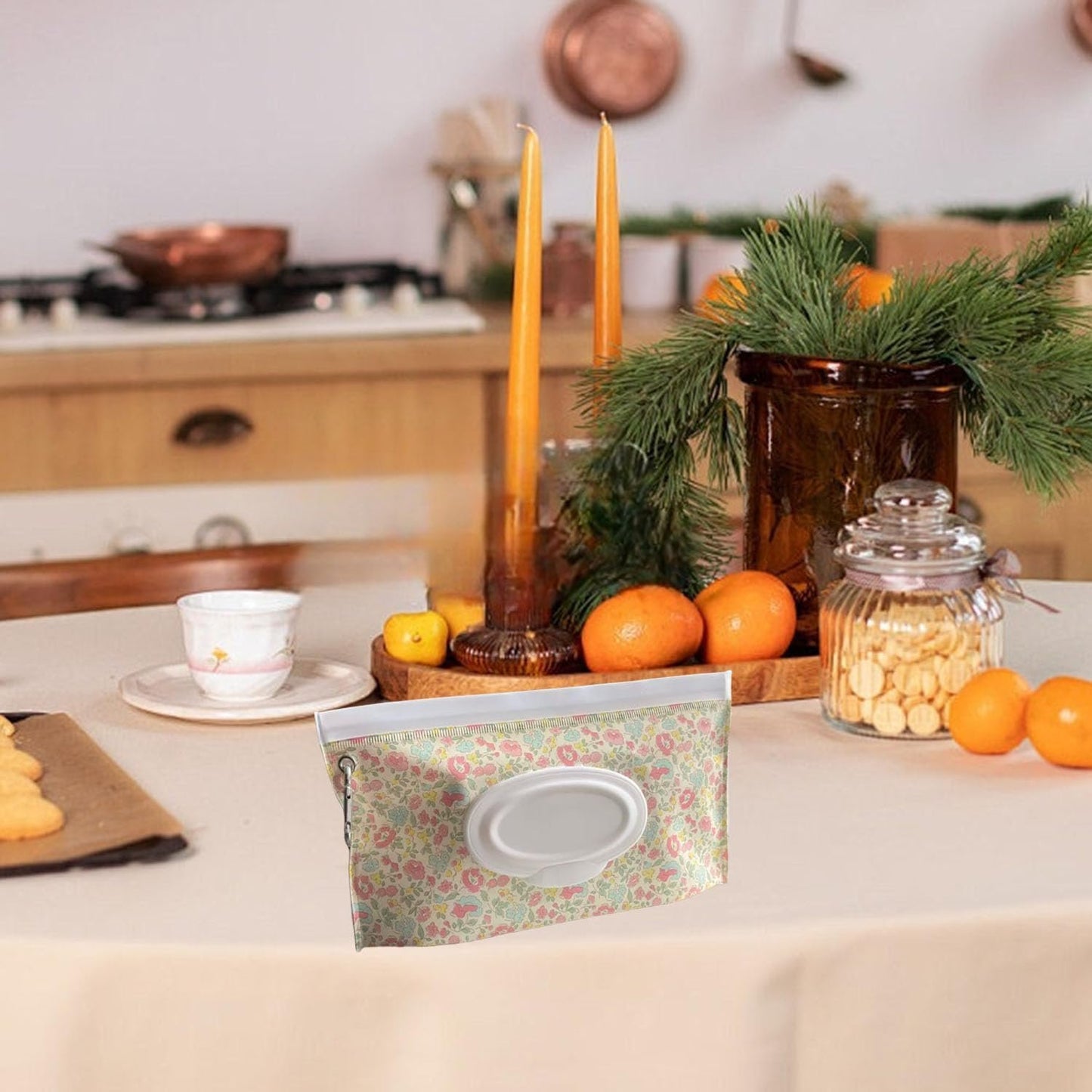 3 PCS Baby Wipes Dispenser Portable Wet Wipe Dispenser Bag，Portable Refillable Wipe Holder, Baby Wipes Container, Wipe Dispenser, Wet Wipe Carrying Case Holder for Travel