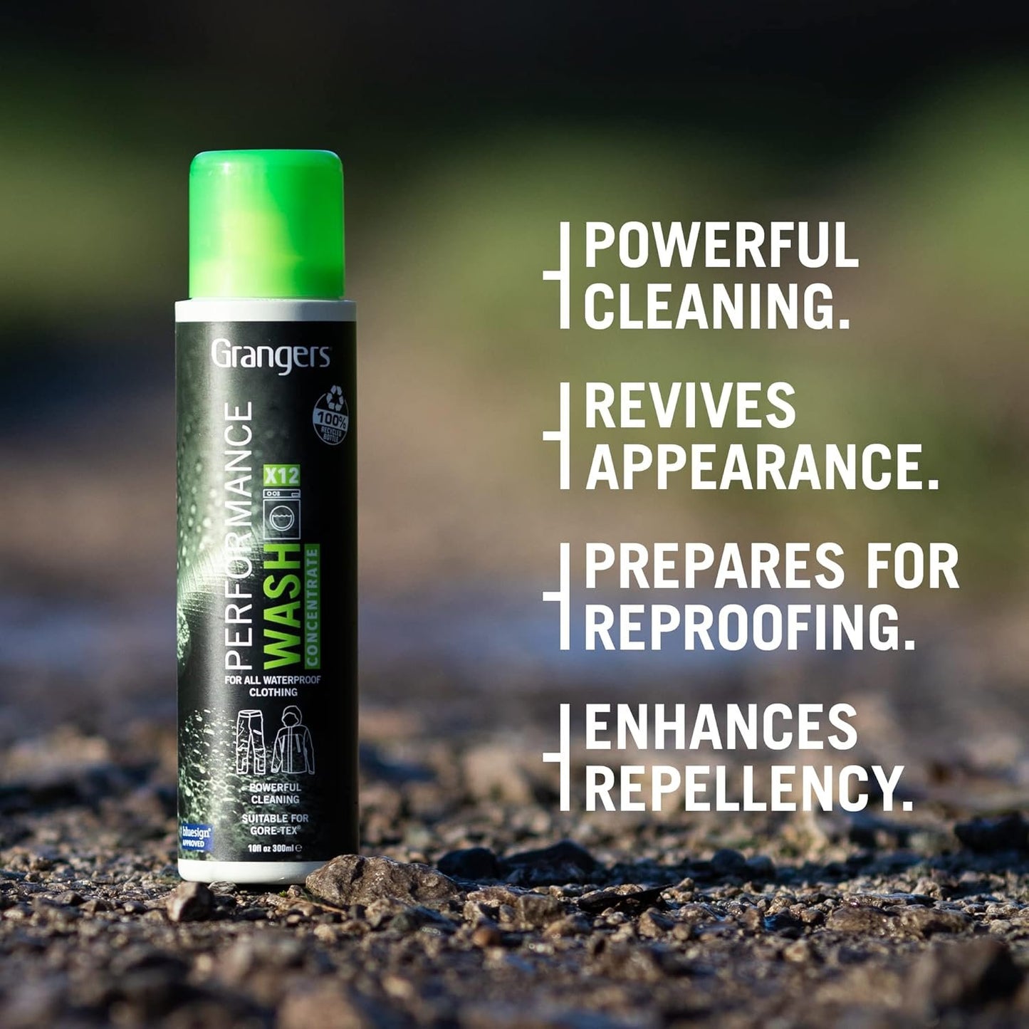 Grangers Performance Wash / Powerful Outerwear Detergent / 300ml