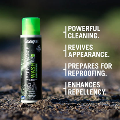 Grangers Performance Wash / Powerful Outerwear Detergent / 300ml