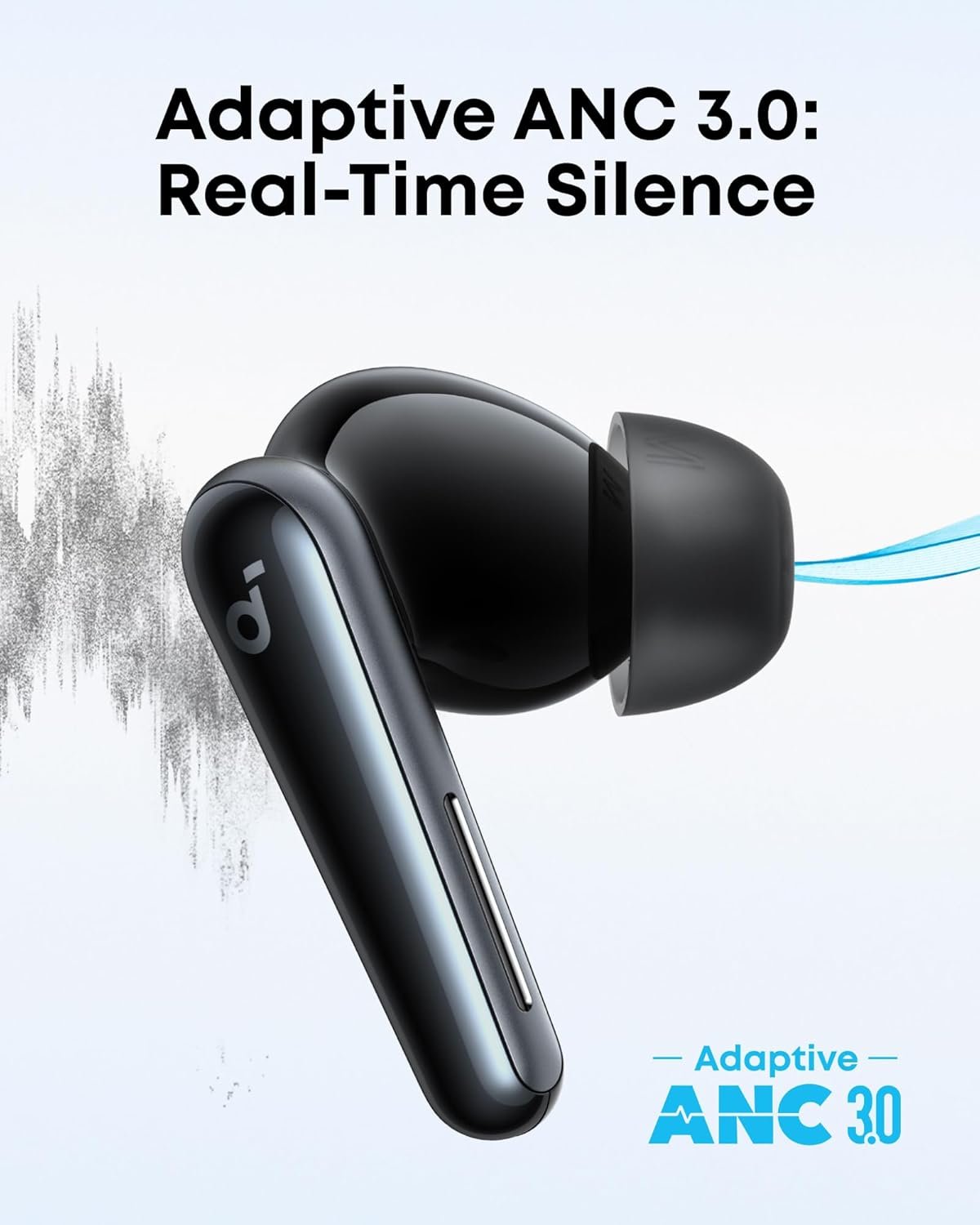 soundcore Liberty 5 by Anker, Noise-Cancelling Wireless Earbuds, 2x Stronger Voice Reduction, Real-Time Adaptive Noise Cancellation, Fast Charging, Dolby Audio, 6-Mic AI Clear Calls, Long Battery Life