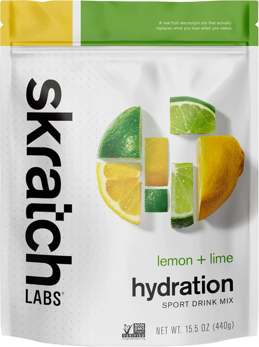 SKRATCH LABS Sport Hydration Lemon Lime Drink Mix, 15.5 OZ