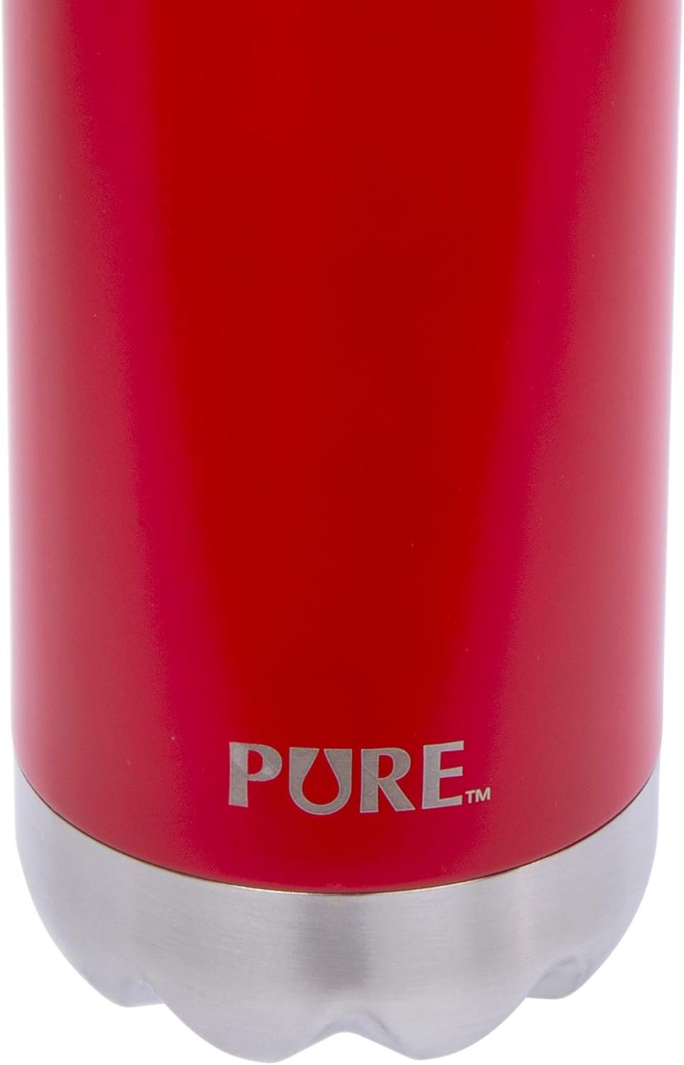 PURE Insulated Water Bottle, 1.5 L, Red - Large Canada Stainless Steel Metal Vacuum Thermal Leak Proof Water Bottles with Handle for Sports, Travel, Home and Office