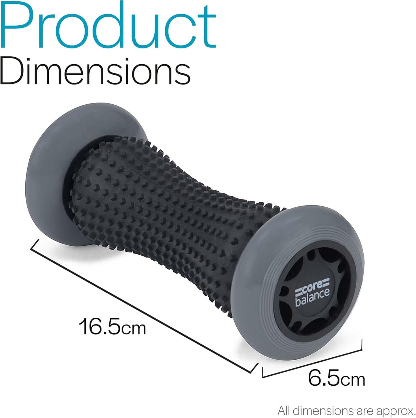 Core Balance Foot Massage Roller, Reflexology, Plantar Fasciitis