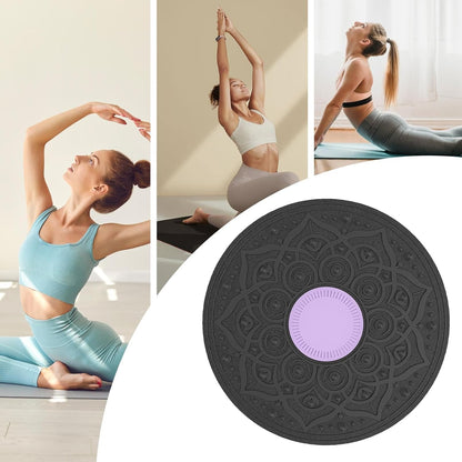 Wobble Balance Board – core workout disc, rotating trainer | anti-slip, massage zone, fitness balance gear for strength building, yoga practice, and home exercise environments