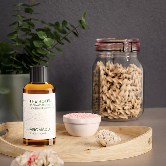 Double Nozzle Scent Air Machine and 100ml The Hotel Essential Oil for Diffuser