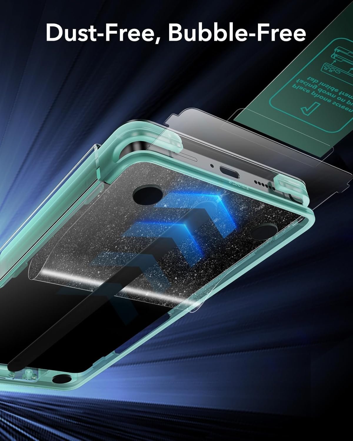 ESR 3 Pack for Samsung Galaxy S25 Ultra Privacy Screen Protector, 9H+ Hardness Tempered Glass with Easy Installation, Auto Dust-Elimination Tool for Galaxy S25 Ultra [6.9”], Anti-Spy