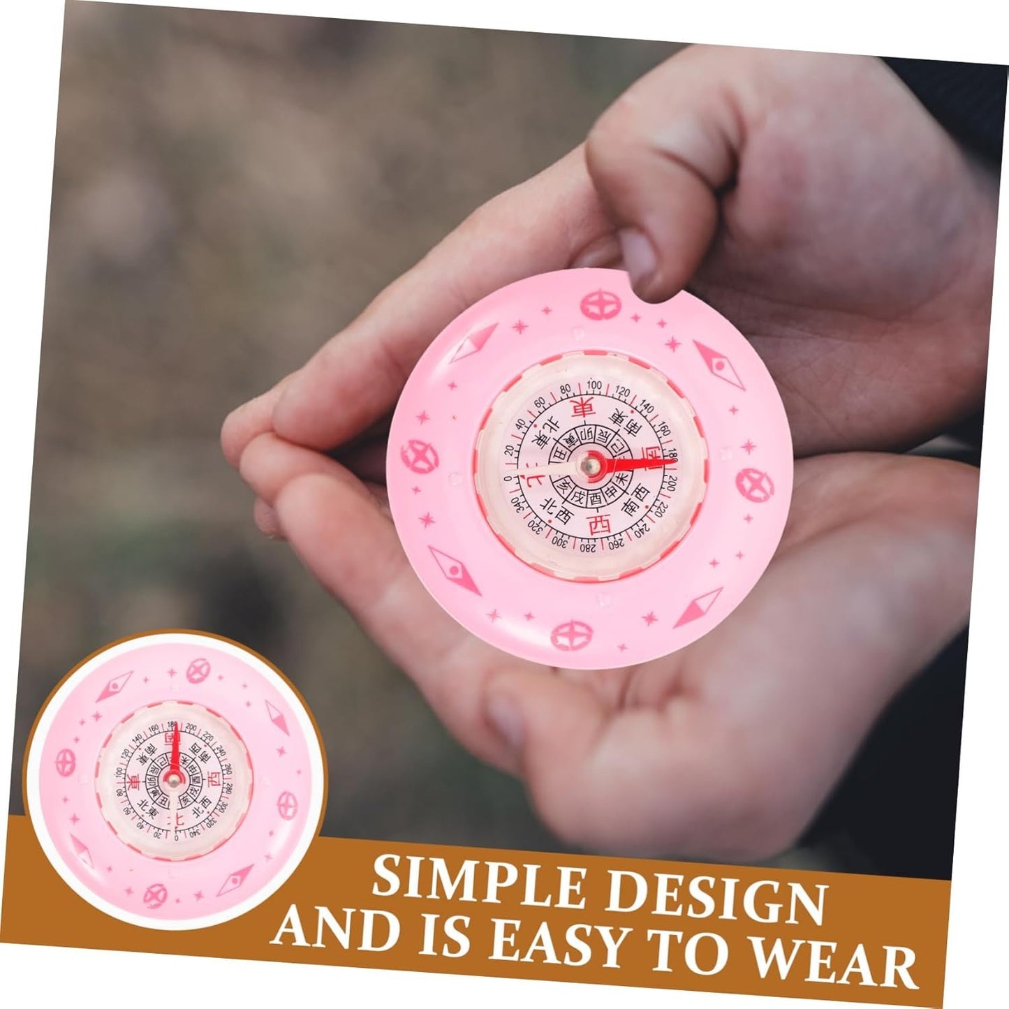 BESPORTBLE Survival Supplies Outdoor Stuff Compass Small Outdoor Accessories Camping Supplies mini Student