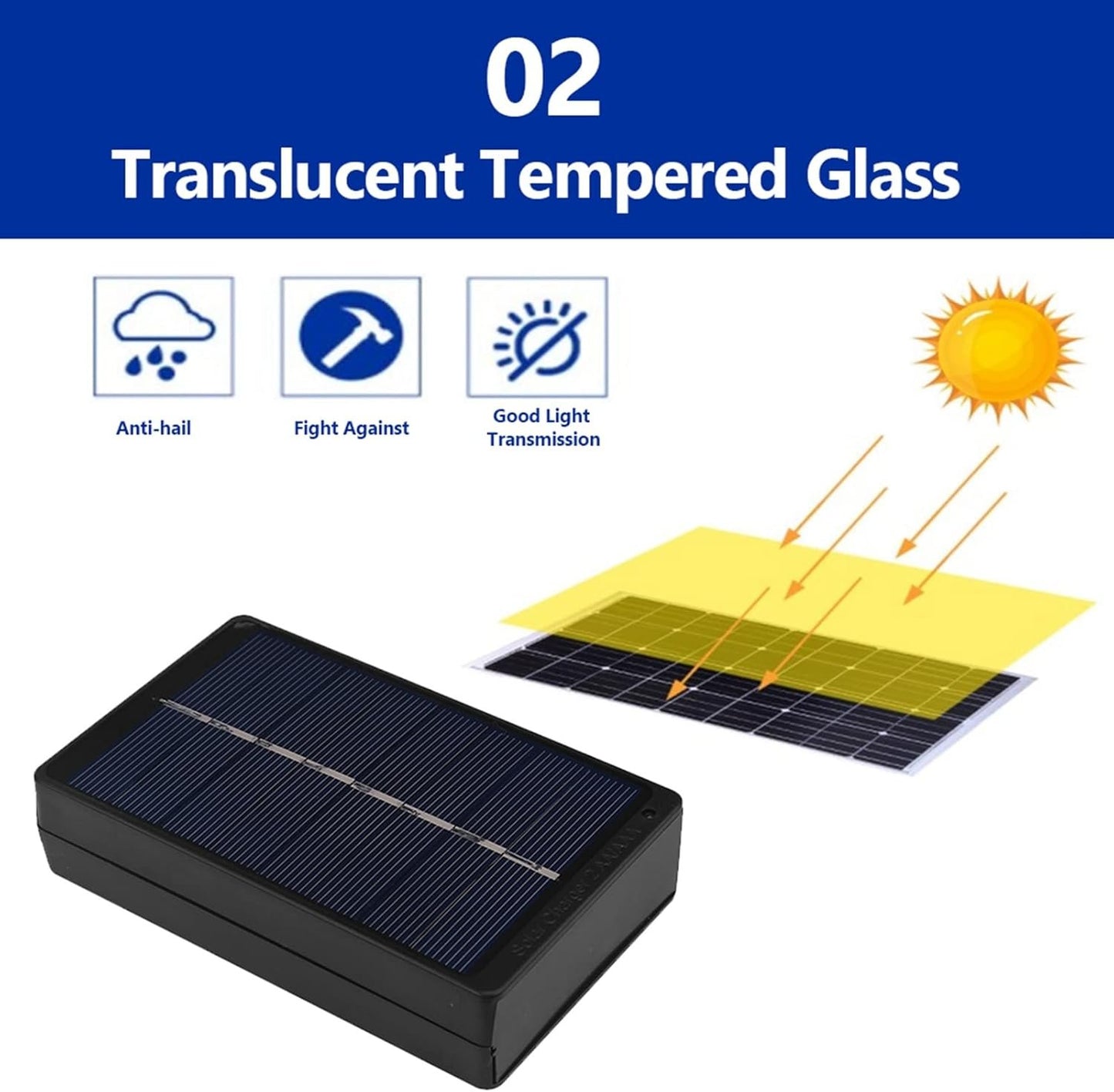 Solar Panel Charger AA AAA Battery Portable Lightweight Solar Battery Charger for Outdoor Travel Black 115x68x26mm
