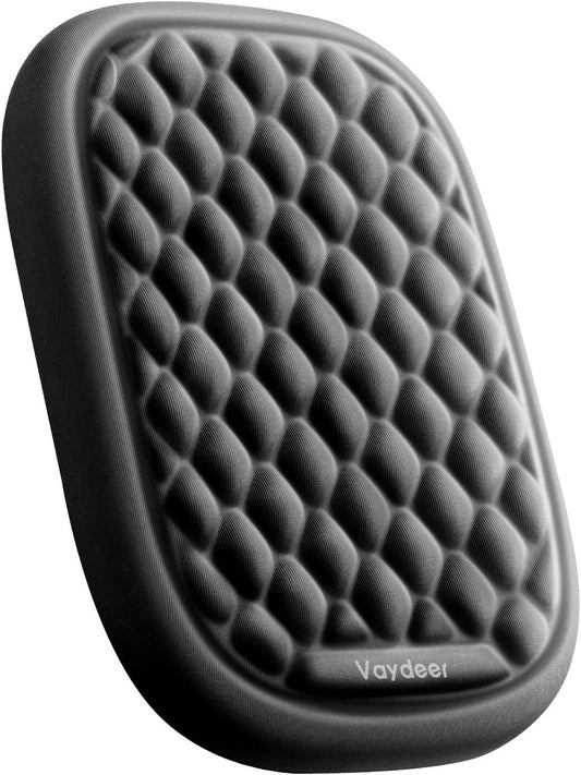 VAYDEER Ergonomic Wrist Rest Pad Armrest Pad Elbow Rest Pad, Prevent Hands Becoming 'Mouse Hand' Relieve Elbow Pain Computer Armrest Arm Wrist Rest Support Mouse Pad for Desk(6.3X4.3X0.76inches Black)