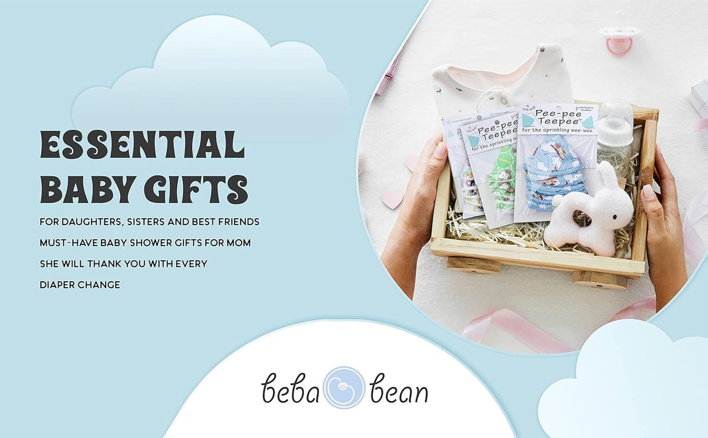 Beba Bean Pee-Pee Teepee Cellophane Bag - Baseball